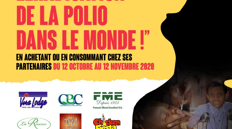 Je participe à l’éradication de la Polio dans le monde 